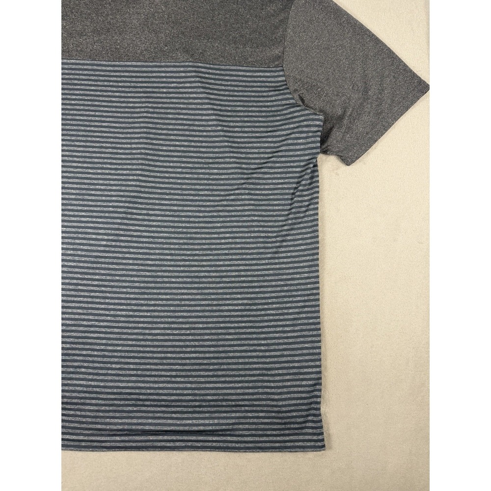 Champion Texas A&M Aggies Polo Shirt Mens XL Gray Striped Performance Golf - Picture 10 of 15